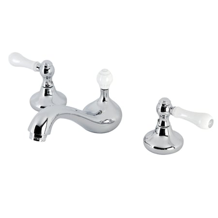 Kingston Brass KS941PL 8 to 16" Widespread Bathroom Faucet, Polished Chrome KS941PL